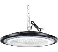 LAMPADA 150/300W FARO LED UFO ROTONDO LUCE BIANCO FREDDO IP65 FARO INDUSTRIALE [EEK: A+++]