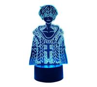 Lampada 3D con figura di Chifuyu Matsuno, decorazione per camera da letto per bambini, luce notturna