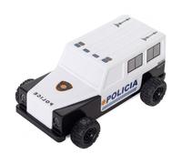 LAMPADA 3D MACCHINA DELLA POLIZIA COMODINO LUCE LED COLORATE A BATTERIE - D507