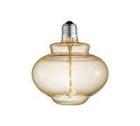 Lampada a campana a LED Lucande, E27 4W, ambra, Ø 16 cm, 2700K LUCANDE