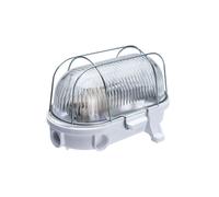 Lampada a canale OVAL-7063NB, E27, 100W, bianco bachelite A1230