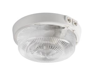 Lampada a canale TUNA E27 1x100Wmax. IP44 Ø22 cm bianco 4260