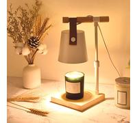 Lampada a cera fondente, scaldacandele in metallo per cera profumata, lampada da