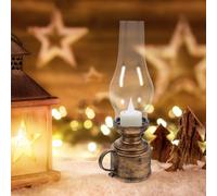 Lampada a cherosene a LED vintage Lampada elettronica Lampada da tavolo a