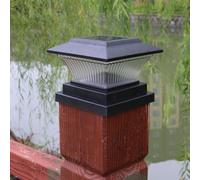 Lampada a colonna solare all'aperto IP44 Giardino impermeabile Fence Light
