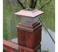 Lampada a colonna solare all'aperto IP44 impermeabile Garden Fence Light So