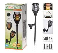 LAMPADA A ENERGIA SOLARE cm 12 x h.62