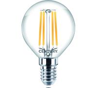 Lampada A Filamento LED Sfera E14 Luce Calda 6W - Century Century Materiale elet