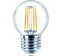 Lampada A Filamento LED Sfera E27 Luce Calda 6W - 806 Lumen Century Materiale el