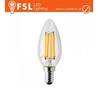 Lampada a Filamento Oliva 4W E14 470LM 2700K Vintage Edison Risparmio Energetico