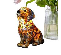 Lampada a forma di cane, graziosa lampada in resina a forma di cane, per camera da letto, decorazione quotidiana stravagante e morbida per asilo nido, camera dei bambini, adolescenti, asilo nido