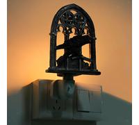 Lampada a forma di corvo per Halloween, decorazione per soggiorno, comodino