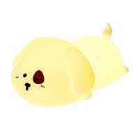 Lampada a forma di cucciolo di cane, in silicone, dimmerabile, con timer, ricaricabile, per casa, asilo, soggiorno, camera da, comodino, cambio pannolino, allattamento al seno, lettura di