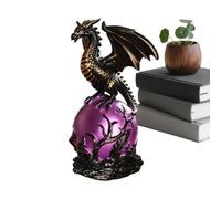 Lampada a forma di drago | Statuetta decorativa a forma di di drago - Lampada da scrivania per camera da , comodino, libreria, armadio, tavolino da caffè e ingresso