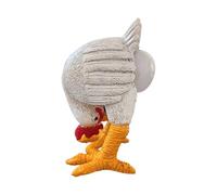 Lampada a forma di gallina che depone l'uovo, luce notturna con USB, in resina, divertente decorazione per la casa per Pasqua, Natale, compleanni, Ringraziamento