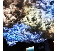 Lampada A Forma Di Nuvola Di Tuono RGB, Luci A Forma Di Nuvola A LED Creative Fai-Da-Te, Con Telecomando Per La Decorazione Del Soffitto Della Sala Da Gioco Decorazioni Halloween Da Appendere 2m