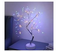 Lampada a forma di piuma, Luce for albero bonsai da 20 pollici, lampada da ramo da tavolo, for decorazioni for la casa, matrimoni, decorazioni for la camera da letto, decorazioni for feste di fata per