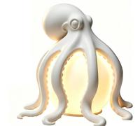 Lampada a Forma di Polpo Divertente, Bianco