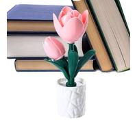 Lampada a forma di - Rosa Fresia Ambient LED | Lampada decorativa da scrivania | Ideale per camera da , comodino, comodino, decorazione per la casa, ufficio, dormitorio, appartamento, festa