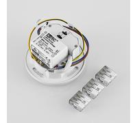 Lampada a incasso a luci LED Molto Luce Wall 68 R SIna RD, bianca, alluminio, Molto Luce