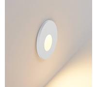 Lampada a incasso a luci LED Molto Luce Wall 68R RD bianca, alluminio, CCT Molto Luce
