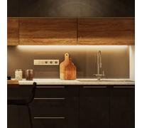 Lampada a Incasso da Base Cucina LED Bianco Neutro Barra Luminosa L 63,2cm
