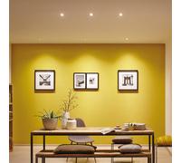 Lampada a incasso Paulmann Nova, bianca Ø 8 cm GU10-LED IP44 Set da 3 pezzi Paulmann