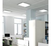 Lampada a Incasso Plafoniera Pannello LED da Soggiorno Bianco 4er Set
