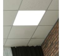 Lampada a Incasso Rasterlampe Pannello Bianco LED Luce Diurna Plafoniera Slim L [EEK: E]