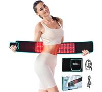 Lampada a infrarossi a luce rossa 105 pezzi LED diodi lampada termica cintura 660 nm & 850 nm Red Light Therapy lampada a infrarossi per la salute della pelle e sollievo dal dolore, luce rossa terapia