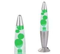 Lampada a lava di magma decorativa verde