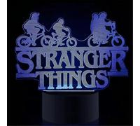 Lampada a LED 3D Stranger Things, luce notturna con cambio colore a 7 colori, regalo decorativo