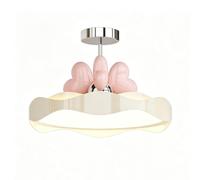 Lampada a LED a forma di nuvola Cuore rosa Lampada da soffitto in acrilico