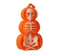 Lampada a LED a forma di zucca per decorazione di Halloween per interni ed esterni per feste da tavolo, decorazioni per cortili, decorazioni per Halloween, zucca