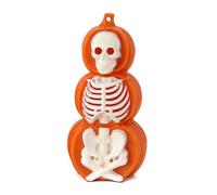 Lampada a LED a forma di zucca per decorazione di Halloween per interni ed esterni per feste da tavolo, decorazioni per cortili, decorazioni per Halloween, zucca