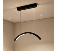 Lampada a LED a mezzaluna per manicure, luce senza ombre per estetiste, in alluminio e PVC, 48W, ideale per applicazioni ciglia unghie tatuaggi sopracciglia trattamenti estetici(Black,1pcs)
