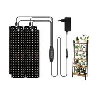 Lampada a LED a spettro completo, 4 pezzi Grow Light con 540 LED e timer, 3 modalità, 10 luminosità, per piante da interno e piantine