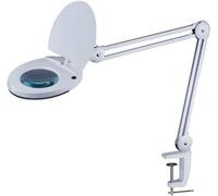 Lampada a led con lente 5 diottrie e braccio a pantografo