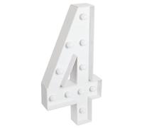 Lampada a LED con numero 3D, numeri illuminati, 0 1 2 3 4 5 6 7 8 9, lettere luminose, numeri decorativi, luce notturna, per matrimoni, feste di compleanno, decorazione per la casa (4)