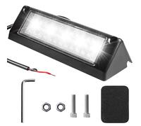 Lampada a LED da 12 V, per camper, per esterni, 12 V, per camper, per esterni, 12 V, 6000 K, 2000 lm, Ip67, impermeabile, per camper, camper, camper, roulotte, barche