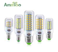 Lampada a LED E27 E14 LED SMD 5730 220V Lampadine a mais 24 36 56 72LED Lamparas Lampadario a LED per la decorazione domestica Fiala Luce a LED