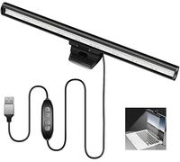 Lampada a LED HDAKDDHG per laptop, monitor e computer portatile, senza abbagliamento o sfarfallio, alimentata tramite USB, salvaspazio, uso domestico/ufficio/caffetteria