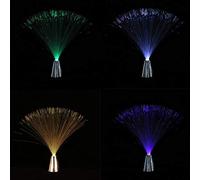 Lampada a LED in Fibra Ottica, Luci a Fontana a Fibra Ottica Luce Nightlight per Compleanno di Natale Wedding Party San (Colorato)