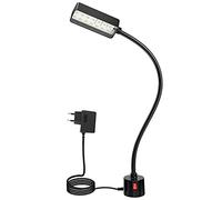 Lampada a LED Magnetic Work Light 21 LED 300 mm flessibile lampada angolare 500 Lumens 120 Volt per Sewing Machine Lathe Milling Drill Press Faro da Cantiere Industrial Lighting