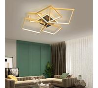 Lampada a LED Moderna, Luce del soffitto Camera da Letto Dimmettibile con Telecomando Creative Square Bamdaio, Cucina, corridoio Lampadella Illuminazione