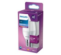 LAMPADA A LED 'OLIVA' FREDD.6500K 7 W=60W E14 - 806 lm- 4 pezzi - PHILIPS