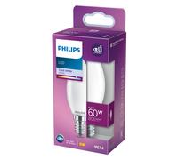 LAMPADA A LED 'OLIVA' NATUR.4000K 6,5 W=60W E14 - 806 lm- 4 pezzi - PHILIPS