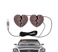 Lampada a LED per finestrini auto, decorazione automobilistica a forma di cuore d'amore, luce d'atmosfera per interni auto, per SUV RV, camion Minivan, furgone automobilistico
