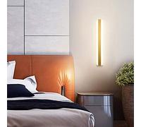 Lampada a LED per Soggiorno, Applique da Parete per Interni Moderna nordica, Lampada da Comodino per Camera da Letto, luci a Specchio minimaliste, luci da Parete di Sfondo, d/60CM