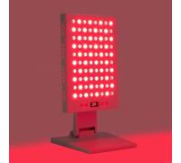 Lampada a LED per terapia della luce rossa, con timer da 1 a 30 minuti, pannelli di terapia della luce a tutto il corpo regolabile con 80 LED a doppio chip per terapia della luce a infrarossi, per